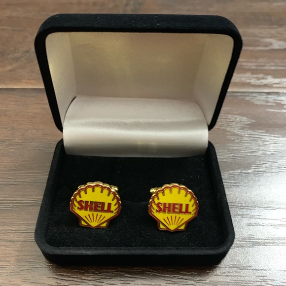 Shell cufflinks - Picture 1 of 3